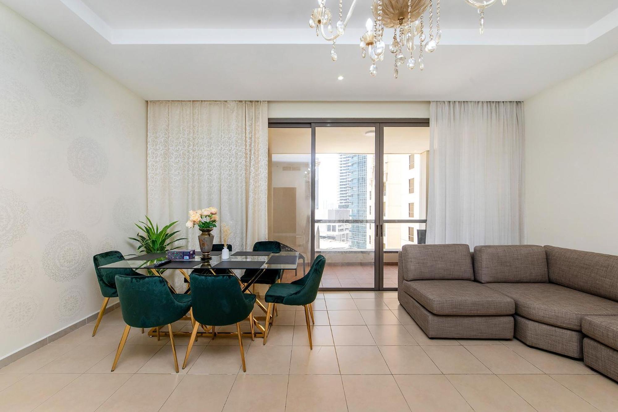 Premium 2Bdr Apartment See View Bahar 4 Jbr 迪拜 外观 照片